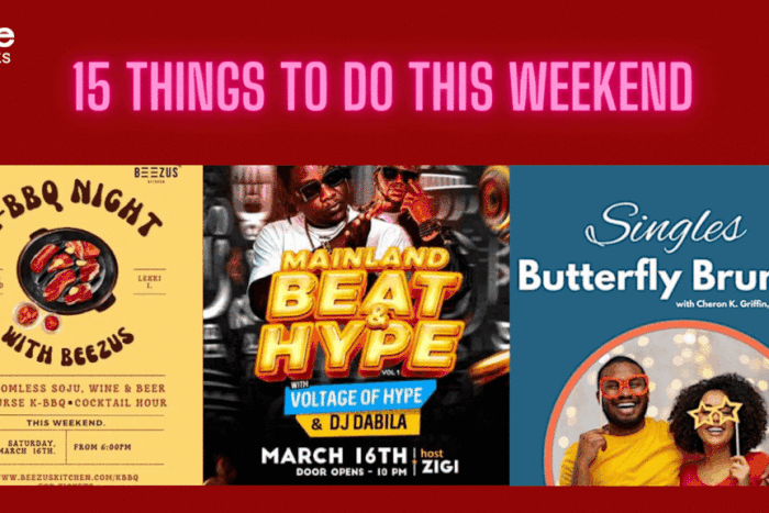 Things to do this weekend