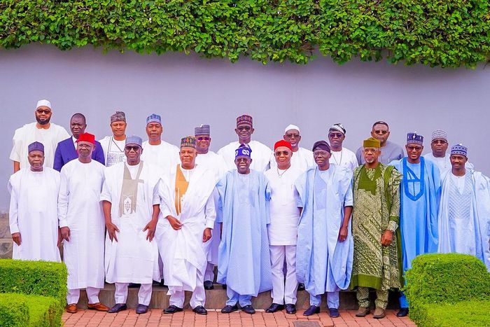 Tinubu and State governors [Premium Times Nigeria]