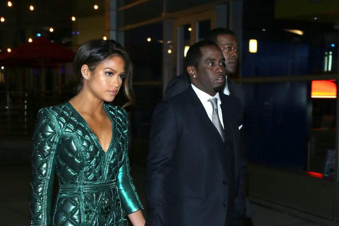 Cassie Ventura and Sean P. Diddy Combs on March 7, 2016 — two days after the hotel hallway attack.JMA/Star Max/Getty Images