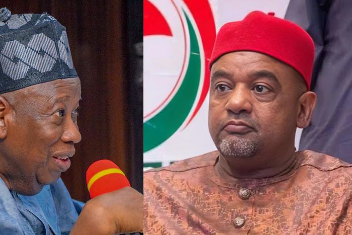 Abdullahi Ganduje and Umar Damagum. [Facebook]