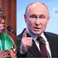President Bola Tinubu of Nigeria and President Vladmir Putin of Russia.