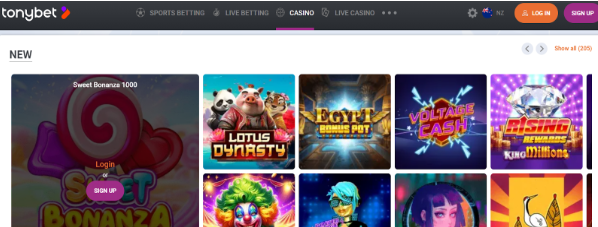 Tonybetcasino – Top Casino with Great Responsible Gaming Tools