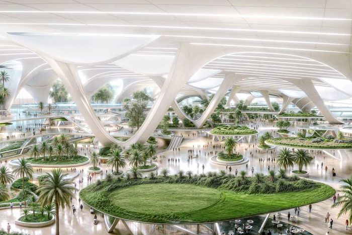 Al Maktoum International Airport will enjoy the world's largest capacity [X/@HHShkMohd]