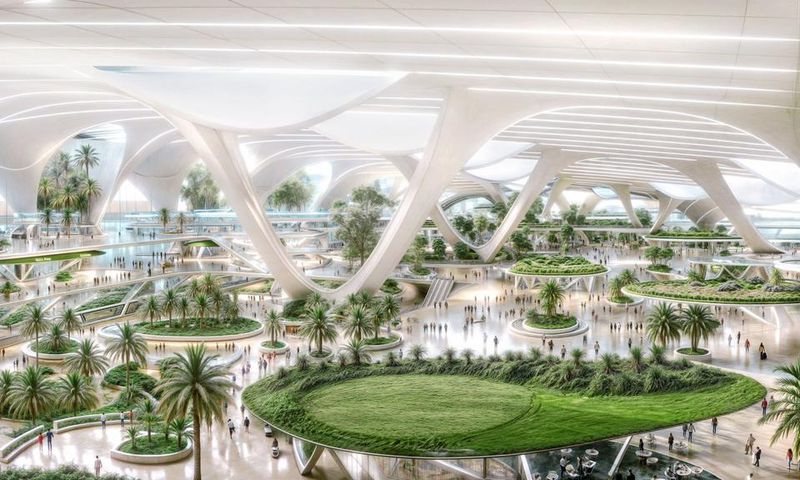 Al Maktoum International Airport will enjoy the world's largest capacity [X/@HHShkMohd]