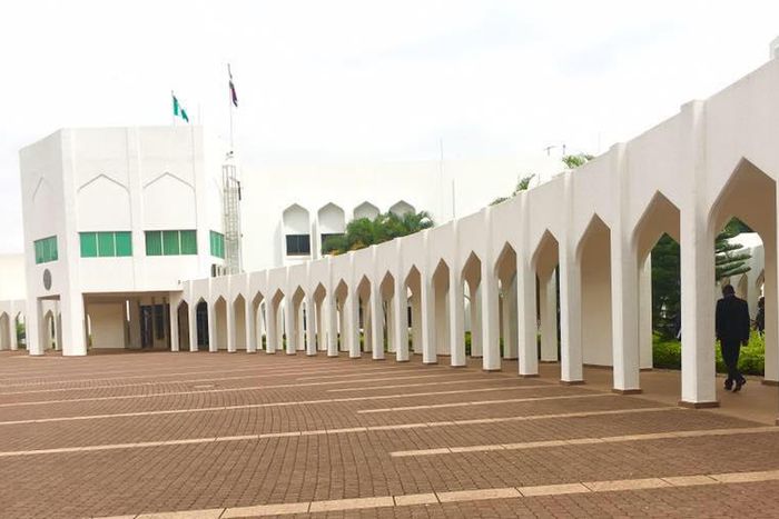 Nigeria's Presidential Villa, Abuja. [State House, Abuja]