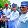 Governor Usman Ododo at the launching a security initiative tagged ‘Quick Response Team” in Kogi State [NAN]