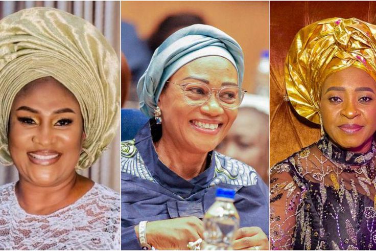 Titilola Adeleke, Oluremi Tinubu and Ngozi Adeleke [Facebook]