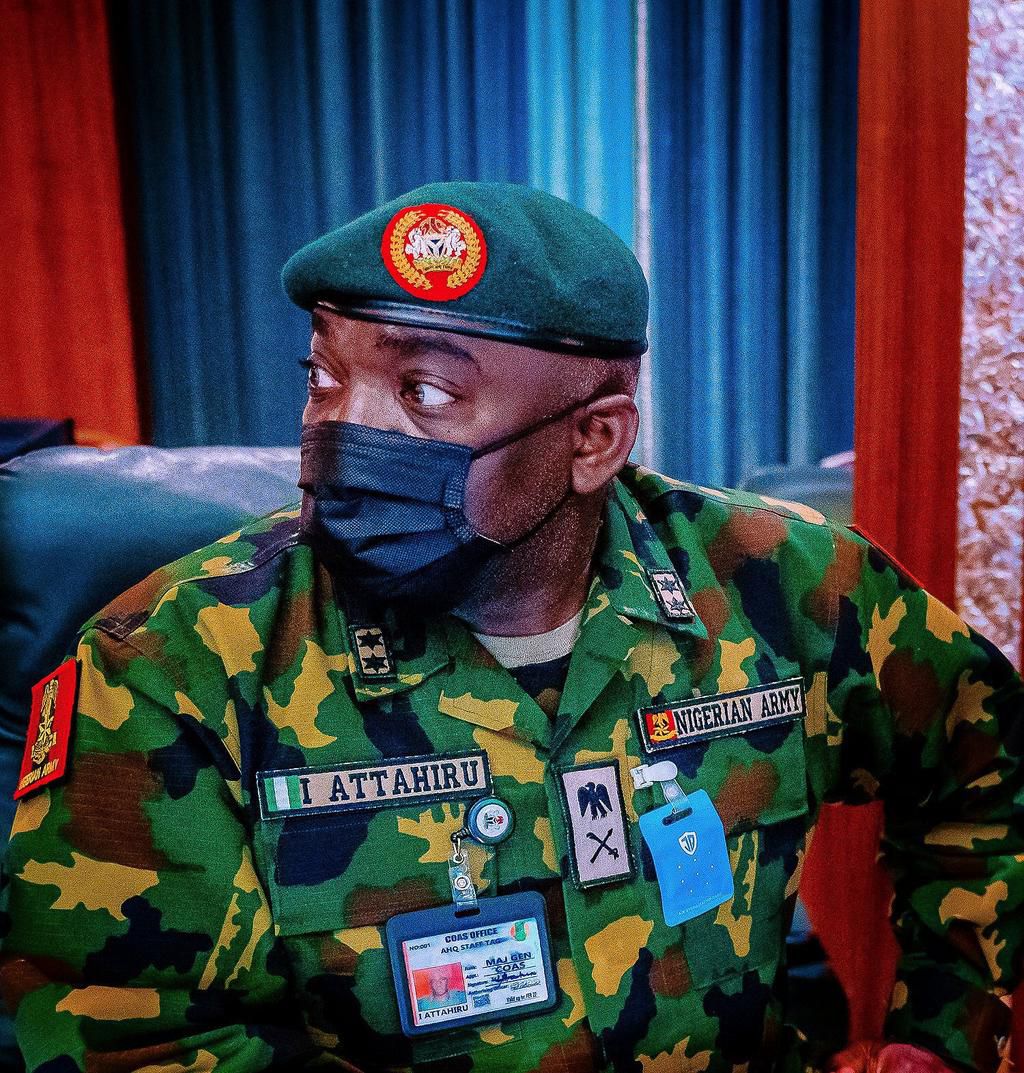 Chief of Army Staff, Major General Ibrahim Attahiru [Tolani Alli]