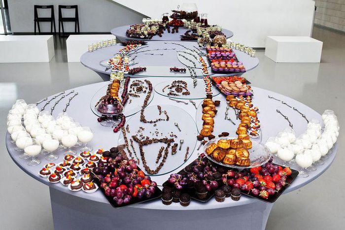 An edible art installation [Pinterest]