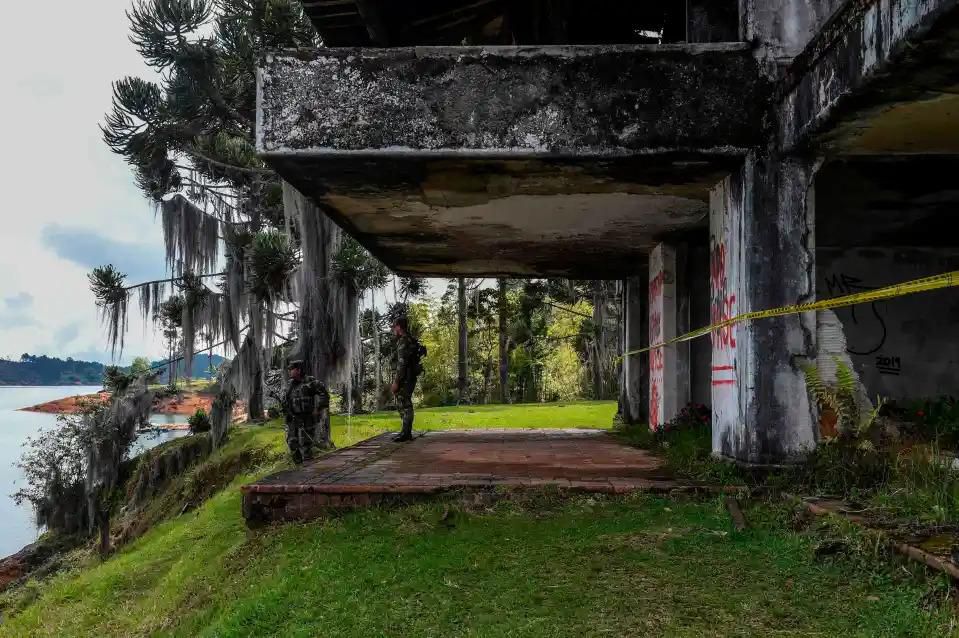 Pablo Escobar's Finca La Manuela [AFP]