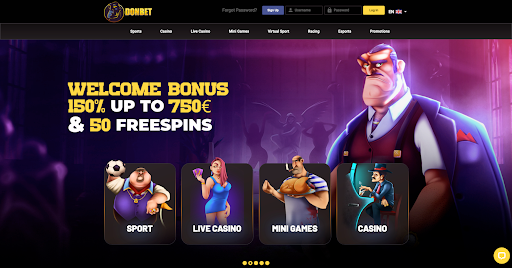 Donbet - Best Casino for Megaways Games