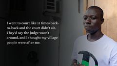 Ibukun lost 3 years of his life awaiting trial in prison to prove his innocence