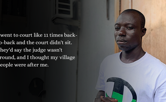 Ibukun lost 3 years of his life awaiting trial in prison to prove his innocence