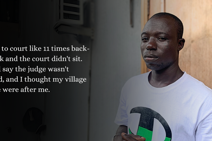 Ibukun lost 3 years of his life awaiting trial in prison to prove his innocence