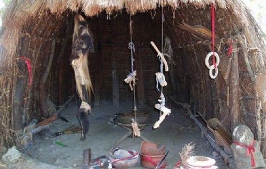 A herbalist shrine