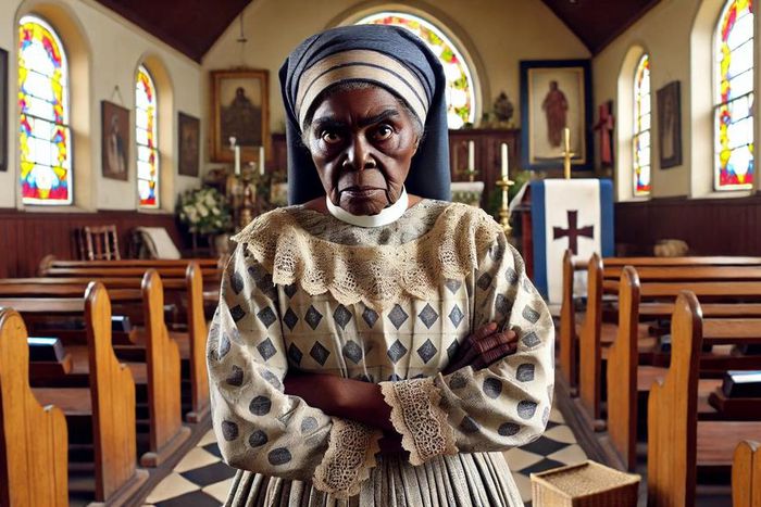 A Methodist deaconess [This image was generated using the AI model DALL·E]