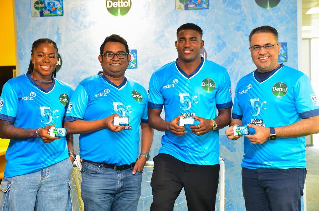Dettol unveils Int'l football star, Taiwo Awoniyi as Brand Ambassador for Dettol Cool