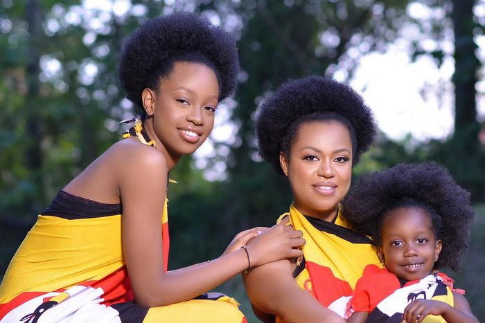 Mother and daughters