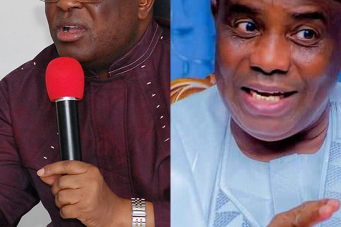 Dave Umahi and Sen. Aminu Tambuwal