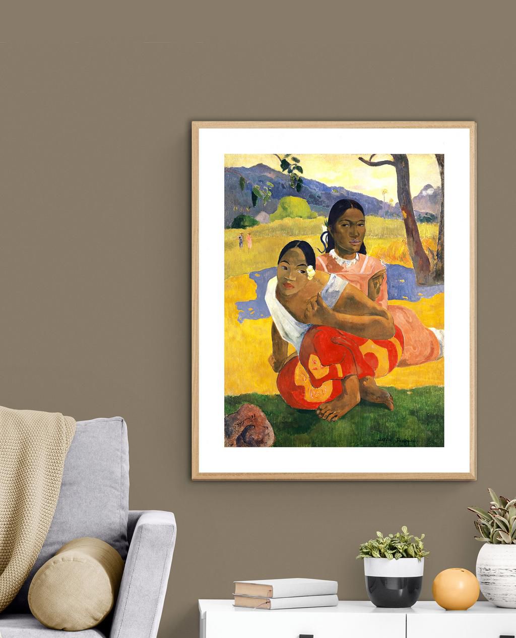 ‘Nafea Faa Ipoipo' by Paul Gauguin [Etsy]