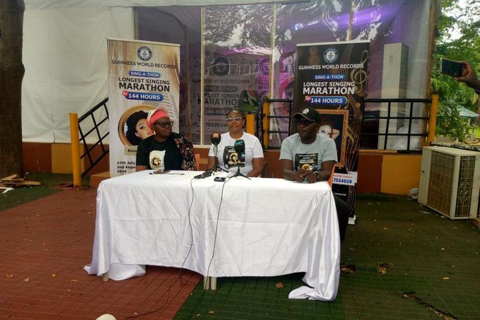 Blessing Jibromah, a Nigerian singer declares her intention to break the Guinness World Record (GWR) of 105 hours in a singing marathon event [Blueprint Newspapers Limited]