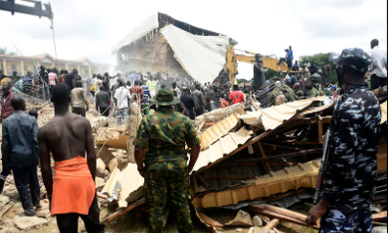 Nigeria records 22 building collapses, 33 deaths in 7 months of 2024 [Outlook India]