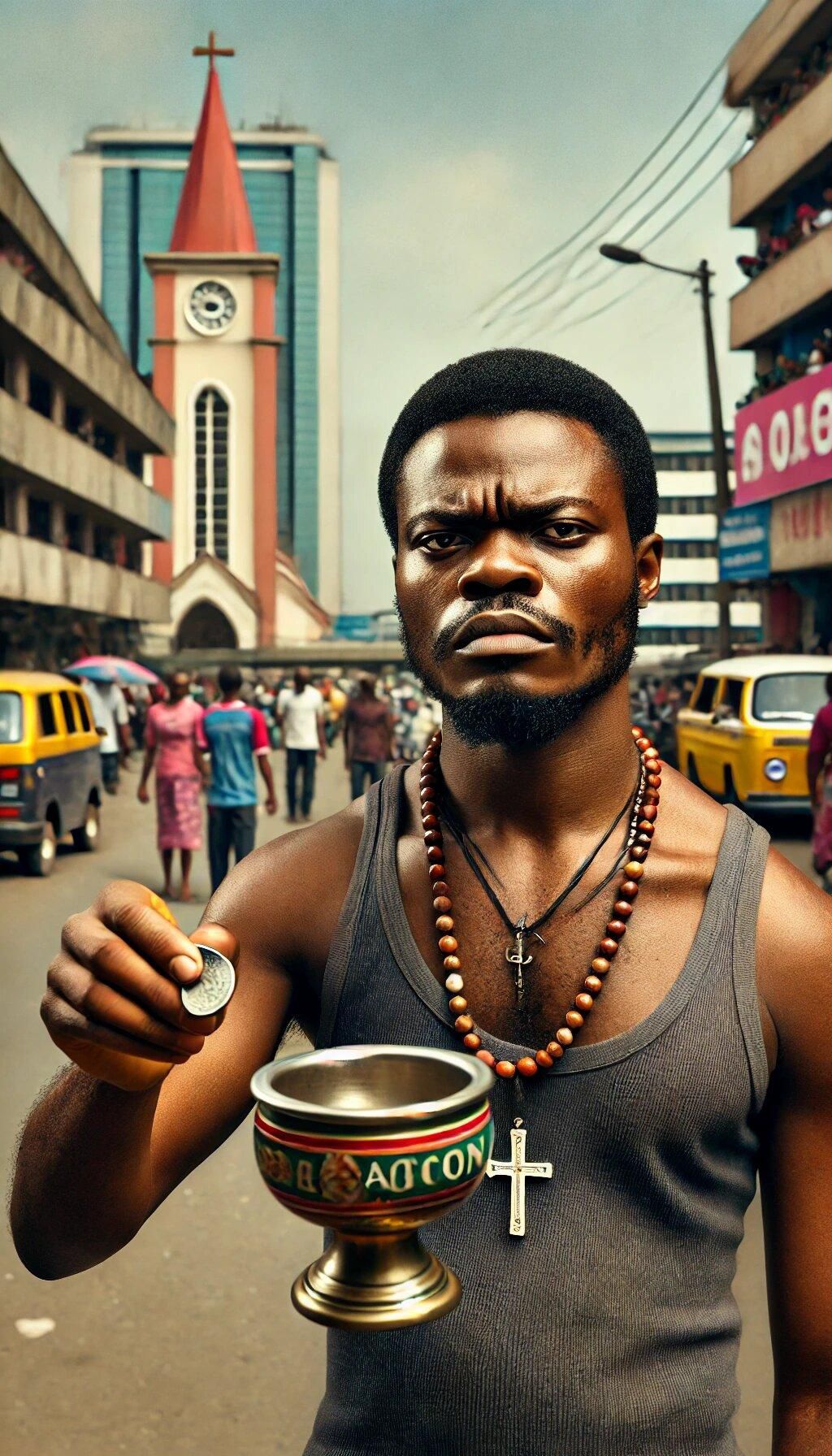 The God Question [This image was generated using the AI model DALL·E]