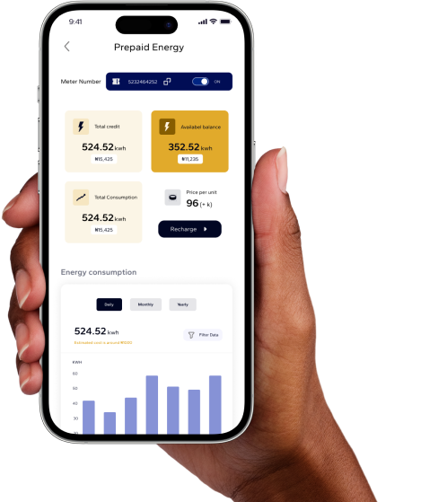 Recharge your prepaid meter using the app [prepaidmeterng]