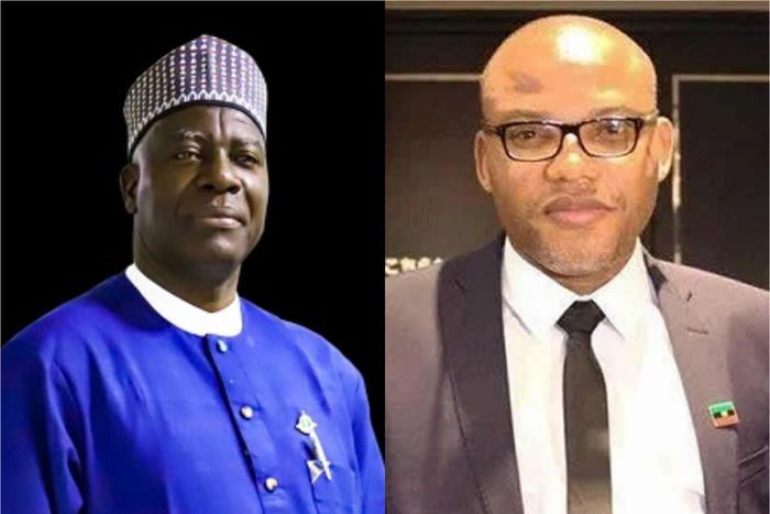 DSS boss, Yusuf Bichi and IPOB leader, Nnamdi Kanu.