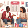 There are things men should know about periods [DALL-E2024]