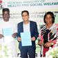 Area Sales Manager, Colgate Palmolive Tolaram, Musa Isreal; Representative of the Minister of Health and Social Welfare, Dr Anuma Ogbonnaya; General Manager, Colgate Palmolive Tolaram, Ankur Daruka and Director Federal Medical Center Division, Abisola ...