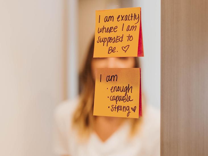 Positive affirmation has a massive impact on how we feel [TheJedFoundation]