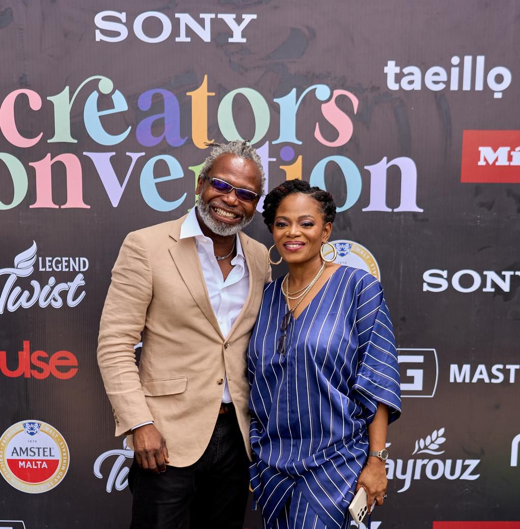 L - R: Kelechi Amadi-Obi (Creative Director, Kelechi Amadi-Obi Studios) and Bukola Oloyede (Demand Creation & Partner Relationship Specialist)