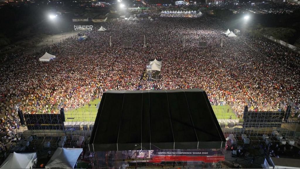 7) Pst Jerry Eze’s Ghana NSPPD conference attracts 60,000 thousands for divine encounters