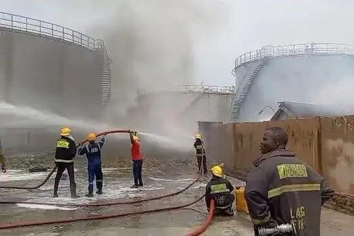 Fire incident at Lagos depot won't affect petrol supply - NNPC assures Nigerians  [Vanguard]