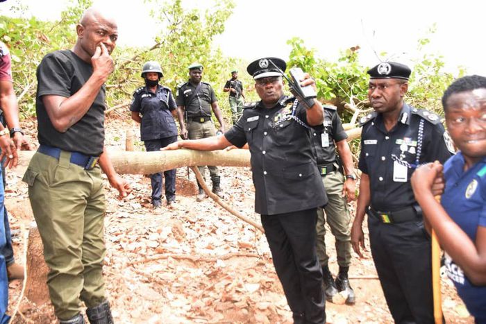 Men of the Nigerian police
