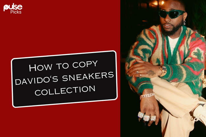Davido's sneaker collection