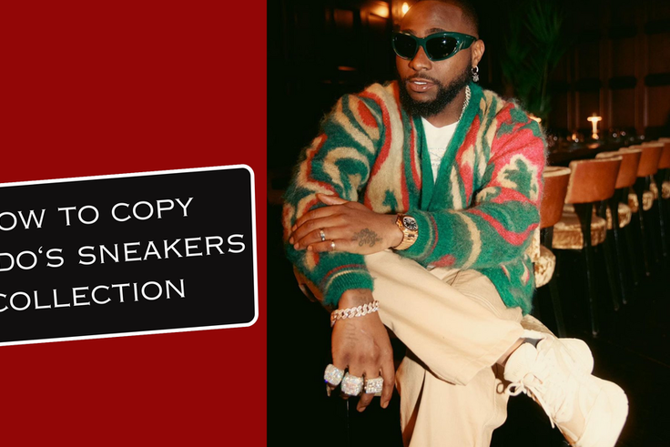 Davido's sneaker collection