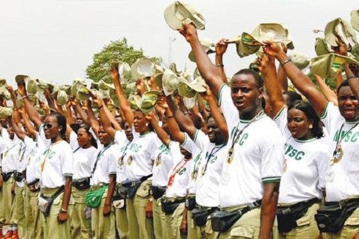 Coprs members at their passing out parade