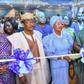 The SGF’s representative, Prof. Babatunde Bolaji, unveils new SLTV Satellite network in Abuja on Thursday. [NAN]