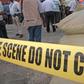 File image of a crime scene cordoned off by police