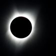 A total solar eclipse is photographed from  the John Day Fossil Beds National Monument, near Mitchell, Oregon.REUTERS/Adrees Latif