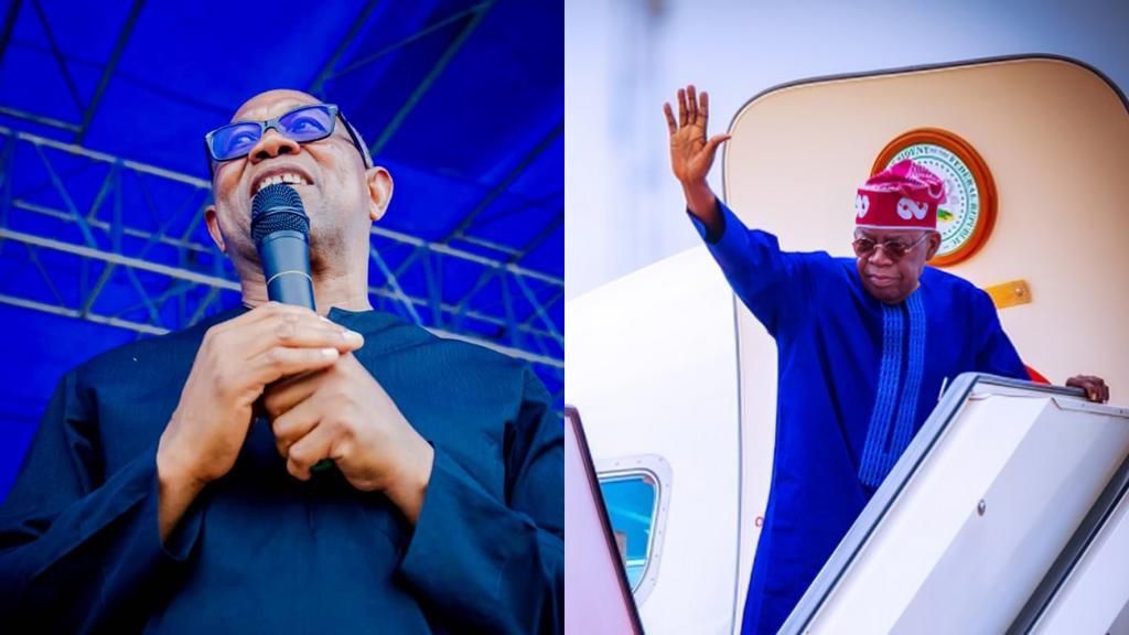 Peter Obi and Bola Tinubu