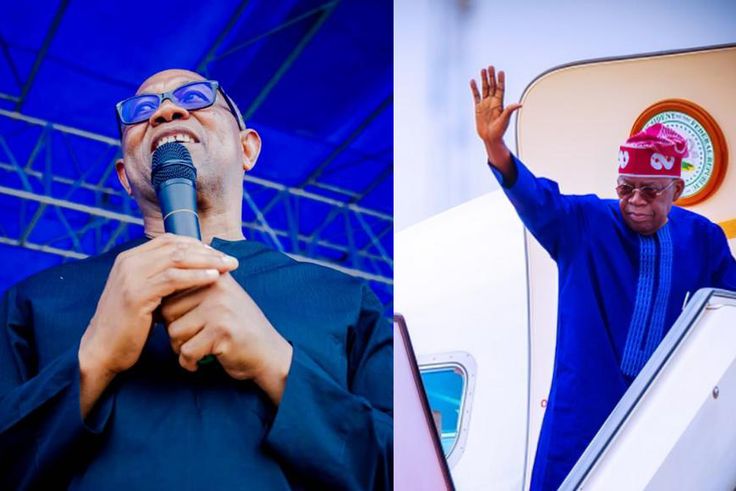 Peter Obi and Bola Tinubu