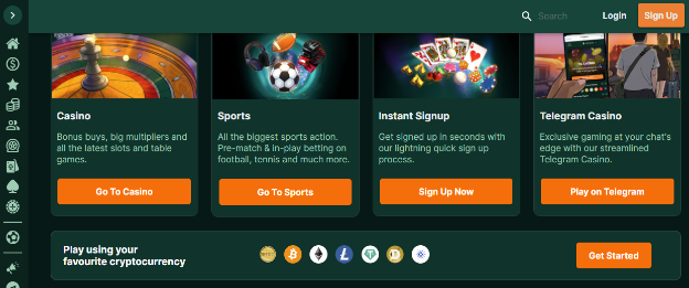 TG Casino - Best Platform for Crypto Casino UK Fun