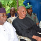 Gov. Lucky Aiyedatiwa and Chief Olusola Oke at Oke’s residence [NAN]