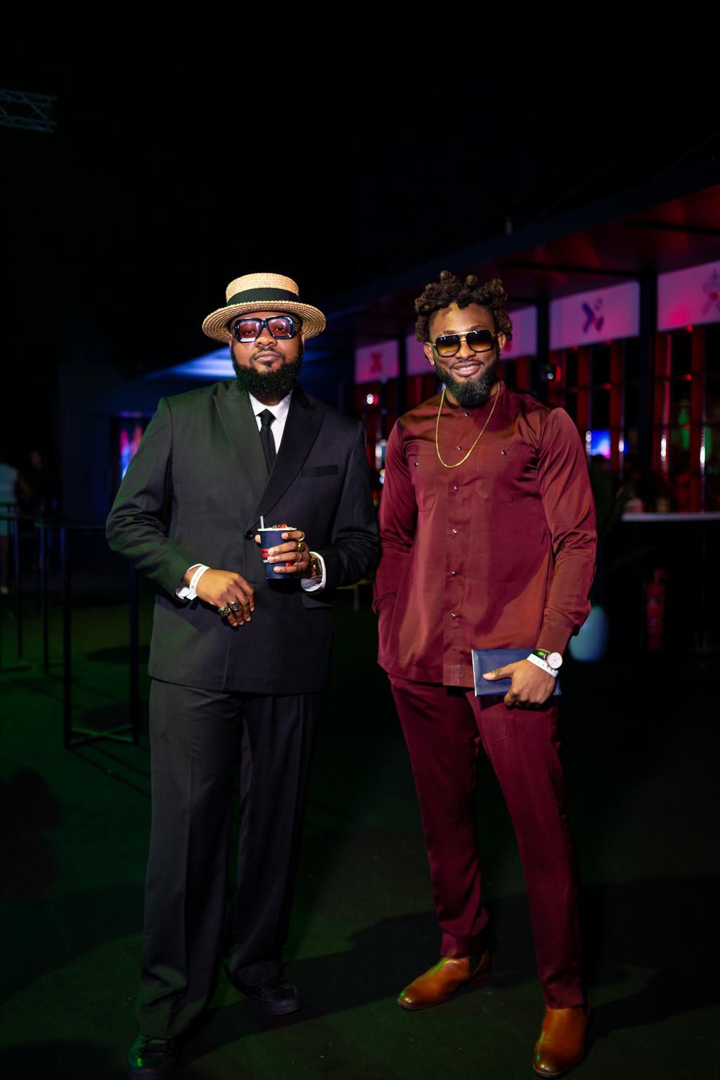 DJ Crowd Controller and Uti Nwachukwu