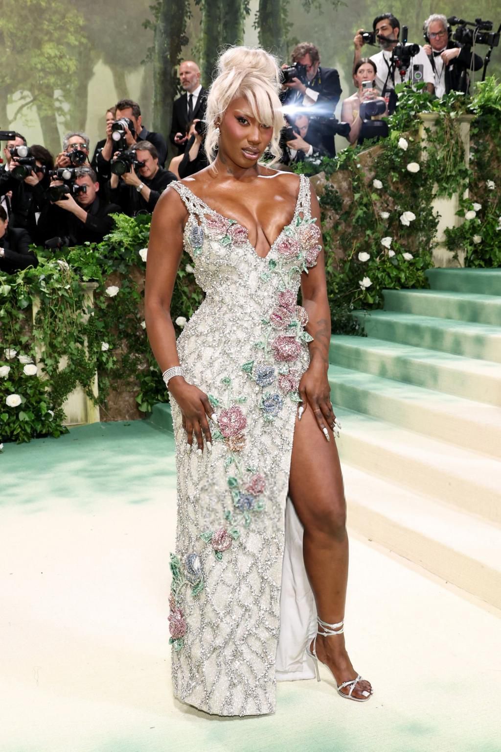 2024 Met Gala: "Sleeping Beauties: Reawakening Fashion" held at The Metropolitan Museum of Art on May 6, 2024 in New York City. (Photo by Gilbert Flores/Variety via Getty Images)