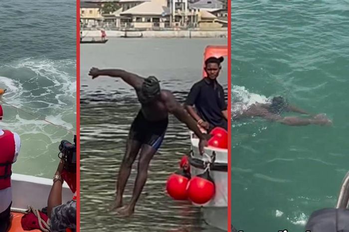 Man swims entire length of Third Mainland Bridge to raise suicide awareness