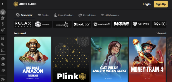 Lucky Block - Top Casino with Instant Withdrawals